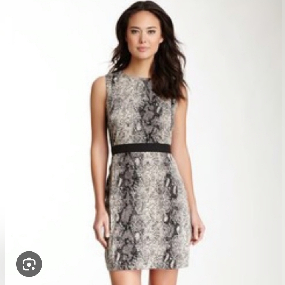 Walter Baker animal print dress Sz Lg